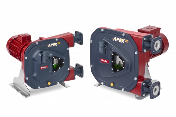 Rewolucyjna seria pomp perystaltycznych Apex Przemysł, BIZNES - Oferta pomp perystaltycznych firmy Bredel wzbogaca się o dwie nowe propozycje - APEX28 i APEX35. Nowe pompy gwarantują jeszcze dłuższy okres eksploatacji i znaczne ograniczenie konieczności konserwacji pompy.