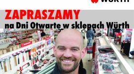 Ruszają dni otwarte w sklepach Würth Polska Przemysł, BIZNES - Koncern organizuje kolejną serię dni otwartych w sklepach rozmieszczonych na terenie całej Polski.
