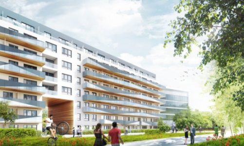 II etap Nordic Mokotów osiągnął stan surowy otwarty