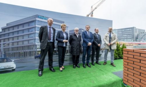Wmurowano kamień węgielny pod biurowiec Imagine