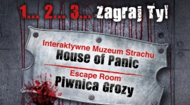 Interaktywne Muzeum Strachu (House of Panic) i Escape Room w Avenidzie Poznań
