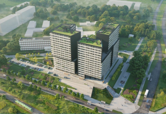 Kto stoi za projektem Warta Towers? BIZNES, Nieruchomości - Warta Towers od startu budowy wzbudza kontrowersje. Czy zasłużenie? O projekcie budynku na poznańskich Ratajach opowiada