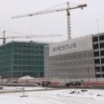 Łódzki kompleks biurowy Imagine w pełnym kształcie