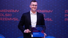 Panattoni Europe zmienia polski przemysł - nagroda PTWP SA Przemysł, BIZNES - Robert Dobrzycki, Chief Executive Officer Europe (CEO) Panattoni Europe, laureatem honorowej nagrody „Tego, który zmienia polski przemysł”.