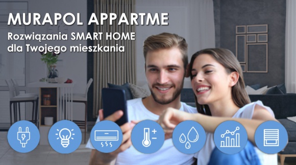 Home Management System – nowy standard w inwestycjach Grupy Murapol BIZNES, Nieruchomości - Rozwiązania smart home będą dostępne w obecnie realizowanych 13 najnowszych projektach mieszkaniowych Grupy Murapol.