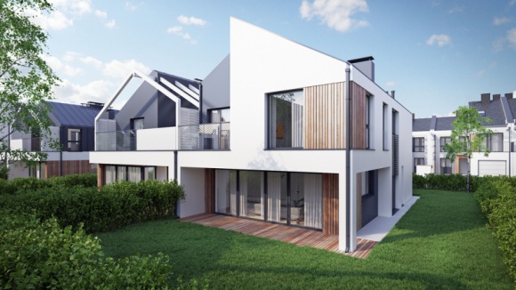 Nowe domy na osiedlu Zacisze BIZNES, Nieruchomości - Deweloper Poz Inwest wprowadził do sprzedaży nowe domy na osiedlu Zacisze w podpoznańskich Komornikach. Realizowany od 2015 roku projekt mieszkaniowy uzupełnią domy w zabudowie bliźniaczej o powierzchni ponad 120 mkw.