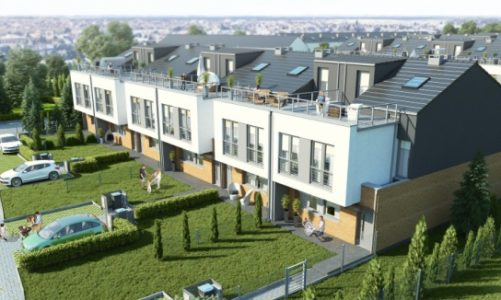Rodzinne Podolany poszerzają ofertę o domy szeregowe z ogrodami