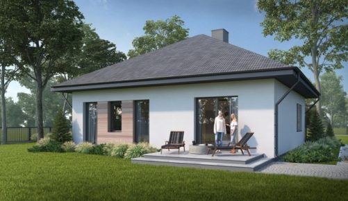 MAŁY DOM Z … ELEMENTÓW PREFABRYKOWANYCH