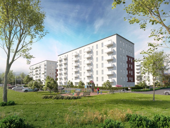 Łódzka oferta Murapolu powiększona o 320 nowych lokali mieszkalnych BIZNES, Nieruchomości - W ramach „projektu1000” do sprzedaży trafiły mieszkania czwartego etapu inwestycji Murapol Nowa Przędzalnia, powstającej w Łodzi przy ul. Wróblewskiego, na terenie byłej przędzalni wełny czesankowej.