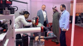 Steelfab 2020. Promotech umacnia się na rynkach Zatoki Perskiej Przemysł, BIZNES - Innowacyjne urządzenia do mechanizacji spawania były hitem oferty Promotechu na tegorocznych targach Steelfab 2020 w Zjednoczonych Emiratach Arabskich. Udział w imprezie był też okazją do nawiązania kontaktów na zupełnie nowych rynkach.