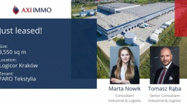 Podwójna przeprowadzka FARO Tekstylia