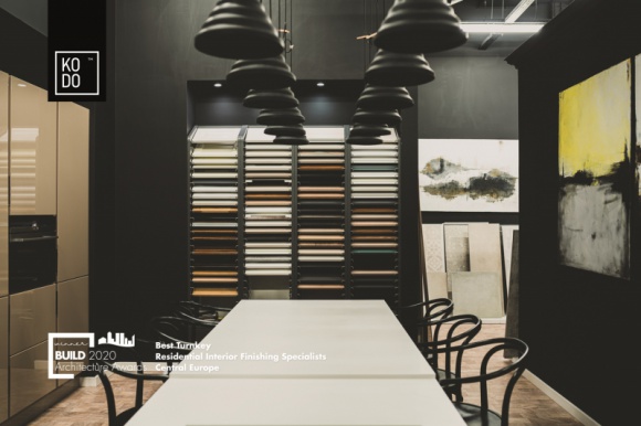 Polska pracownia wykończenia wnętrz pod klucz najlepszą w Europie Centralnej! BIZNES, Nieruchomości - Taką decyzję podjęło jury prestiżowego konkursu BUILD Architecture Awards 2020, doceniając KODO Projekty i Realizacje Wnętrz m.in. za kreatywność oraz najwyższą jakość obsługi klienta.