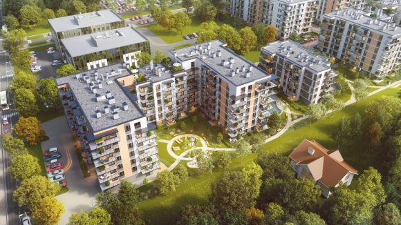 Moda na przestrzeń BIZNES, Nieruchomości - Kupujący mieszkania coraz częściej zwracają uwagę na projekt osiedla, zagospodarowanie części wspólnych i udogodnienia, a także na to, czy za oknem będą mieli przestrzeń.