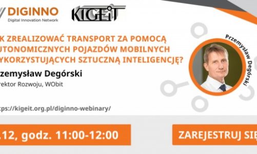 9.12 – webinarium nt. autonomicznego transportu w ramach cyklu KIGEiT